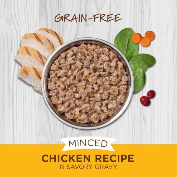 Instinct Minced Real Chicken Recipe 3.5oz - Maokids Pet