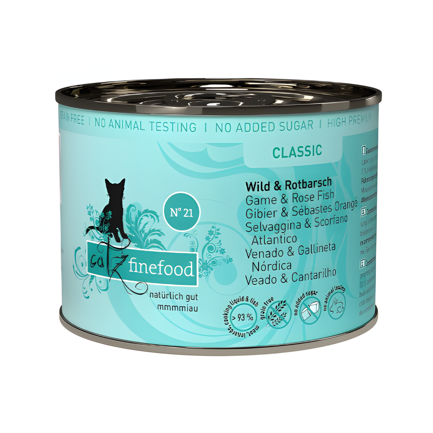 Catz Finefood Classic N °21 Venison & Redfish Cat Wet Food - Maokids Pet