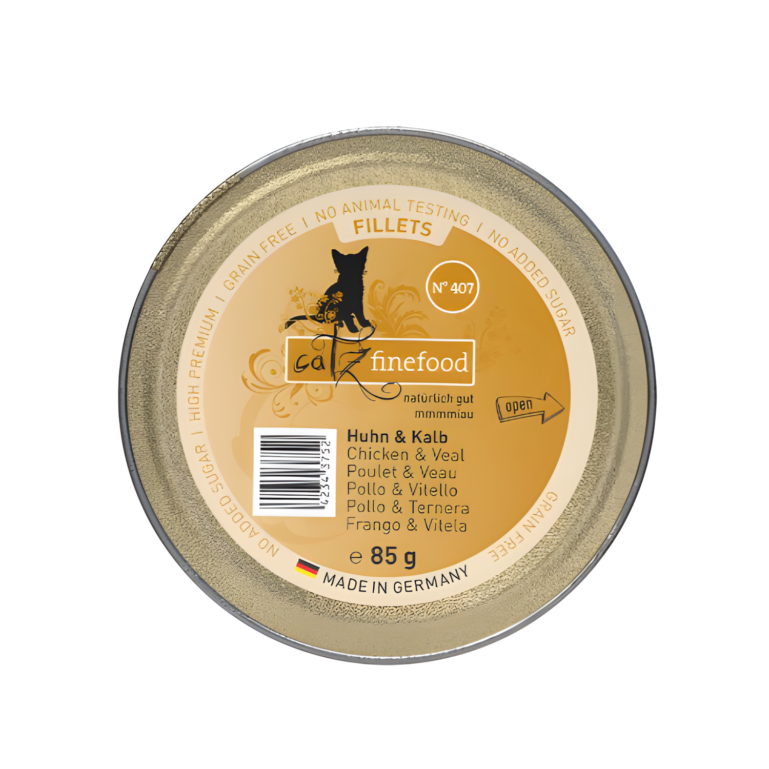 Catz Finefood Fillets N°407 Chicken & Veal Cat Wet Food - Maokids Pet