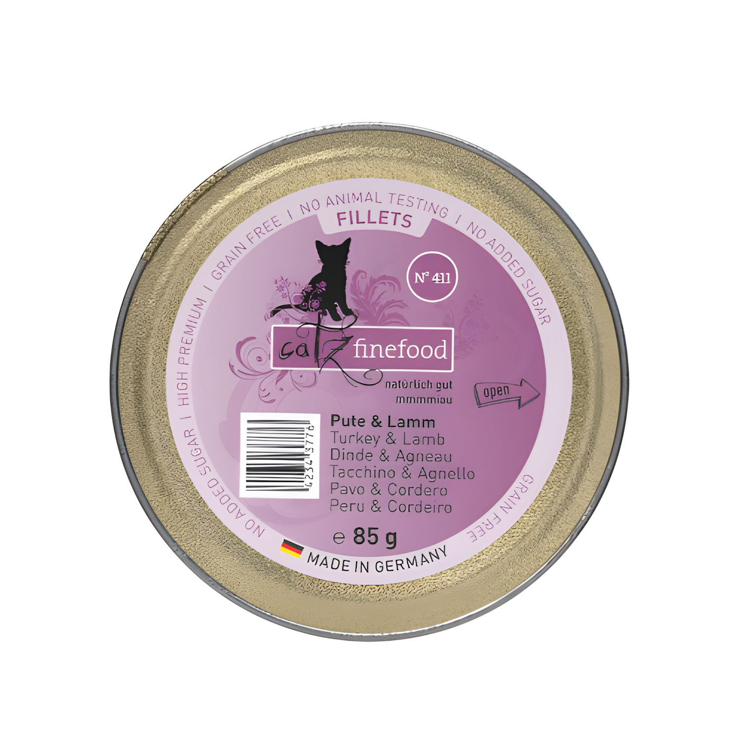 Catz Finefood Fillets N°411 Turkey, Chicken & Lamb - Maokids Pet