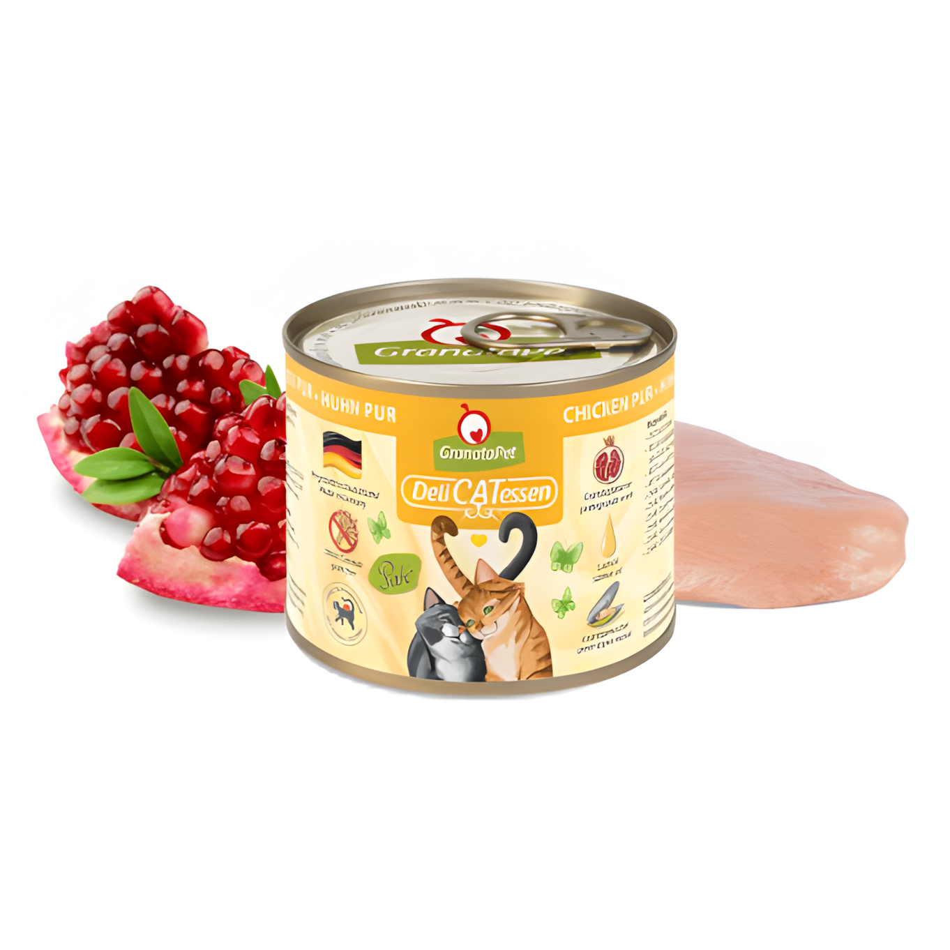 Granatapet DeliCATessen Cat Wet Food - Chicken Pure 200g - Maokids Pet