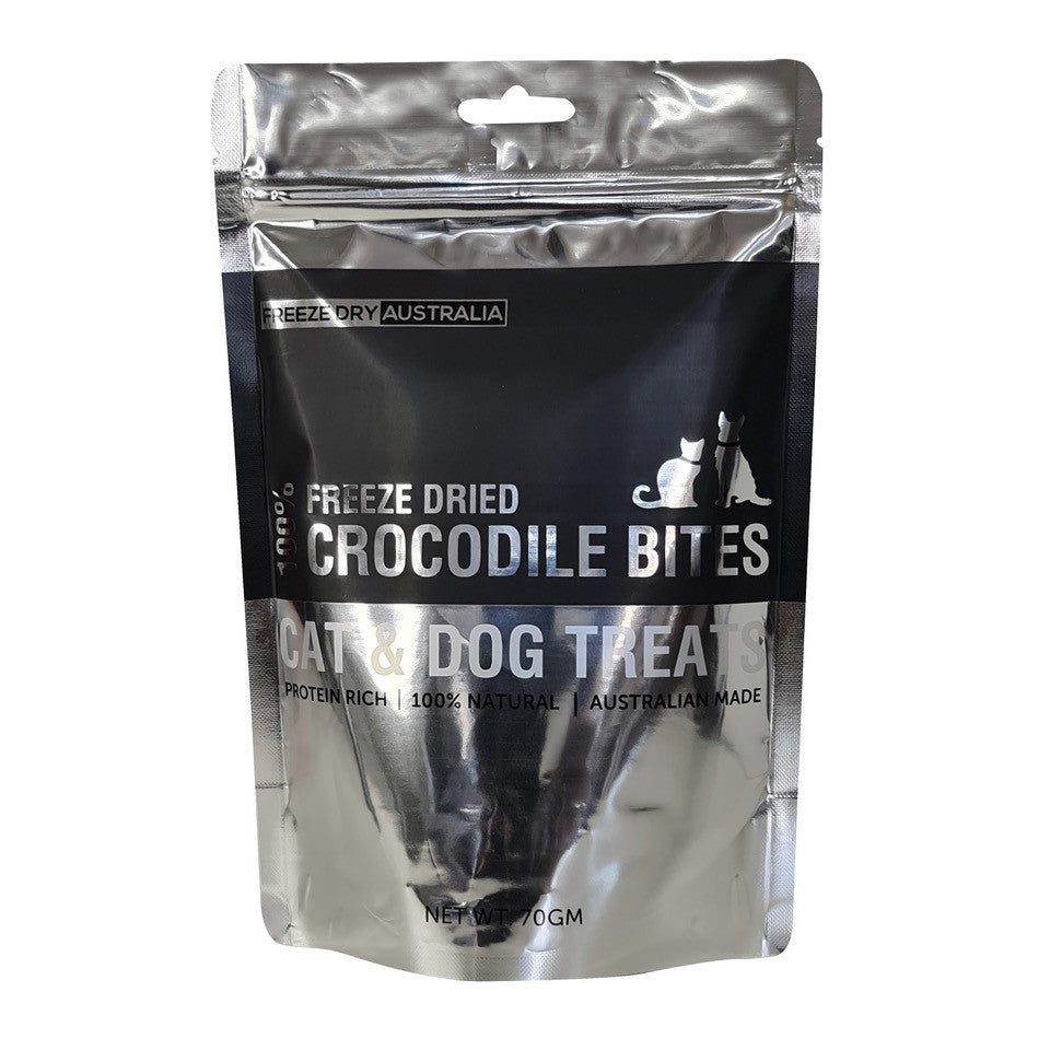 Freeze-Dry Australia's Crocodile Bite Treats For Dog & Cat - Maokids Pet