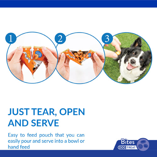 Inaba Churu Fun Bites Dog Treat - Chicken Recipe wraps Chicken with Sweet Potato Recipe - Maokids Pet