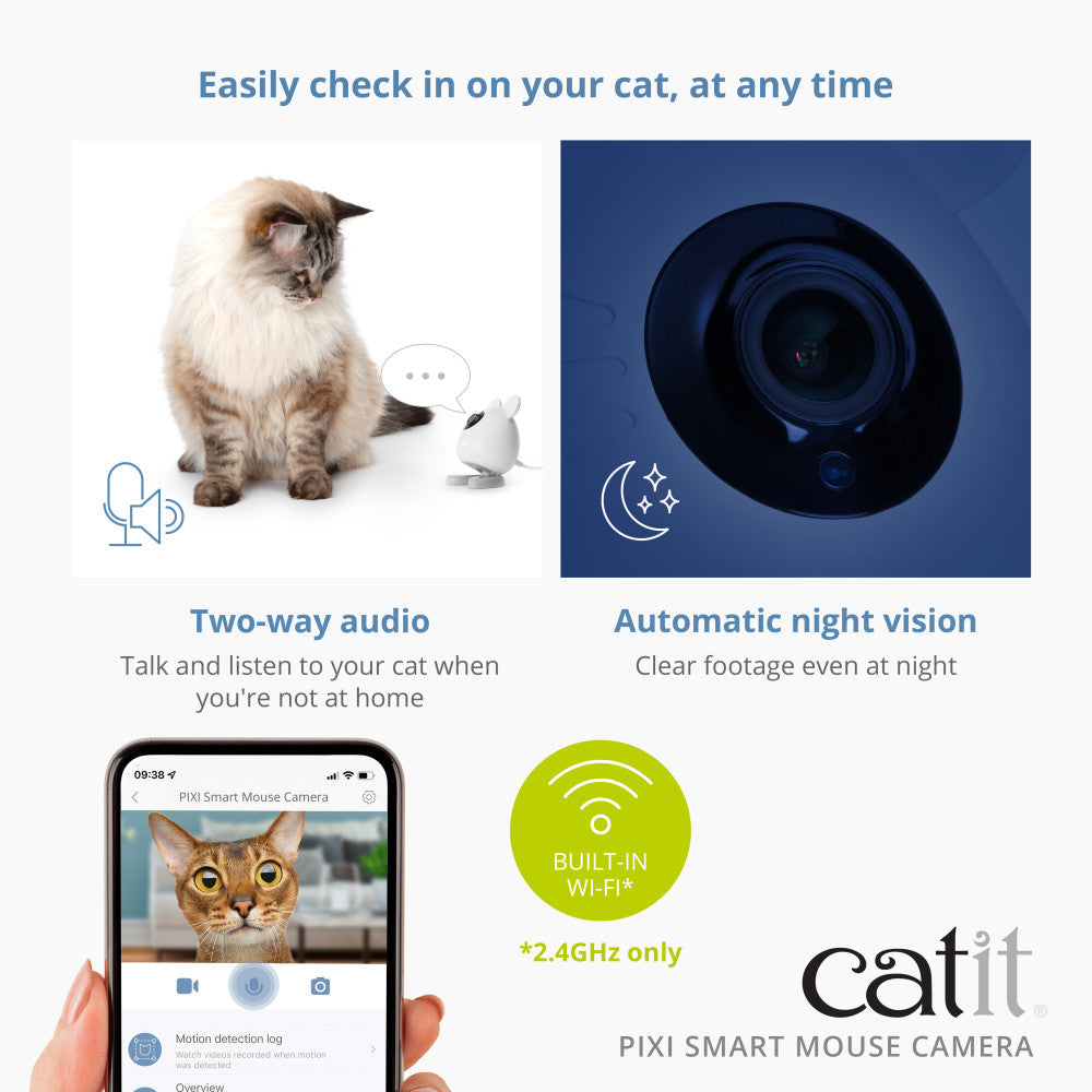 Catit PIXI Smart Mouse Camera - Maokids Pet