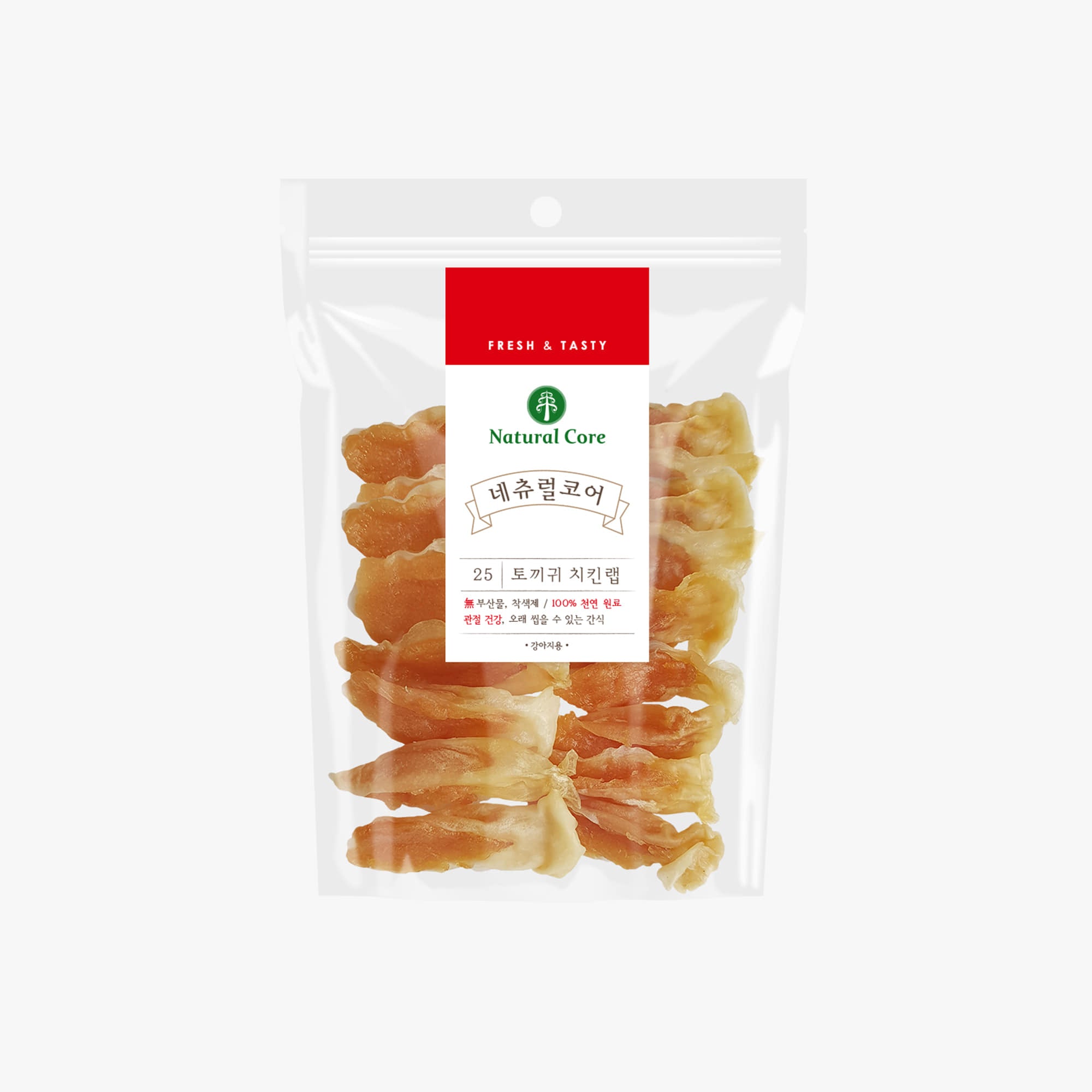 Natural Core Chicken Wrapped with Rabbit Ears Dog Treats - 120g - Maokids Pet
