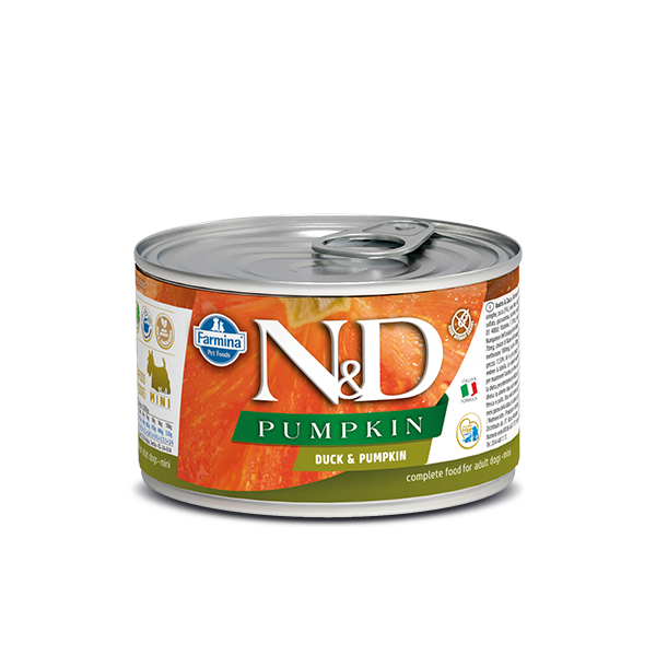 Farmina N&D Pumpkin Adult Wet Food for Dogs - Duck & Pumpkin 4.9oz - Maokids Pet