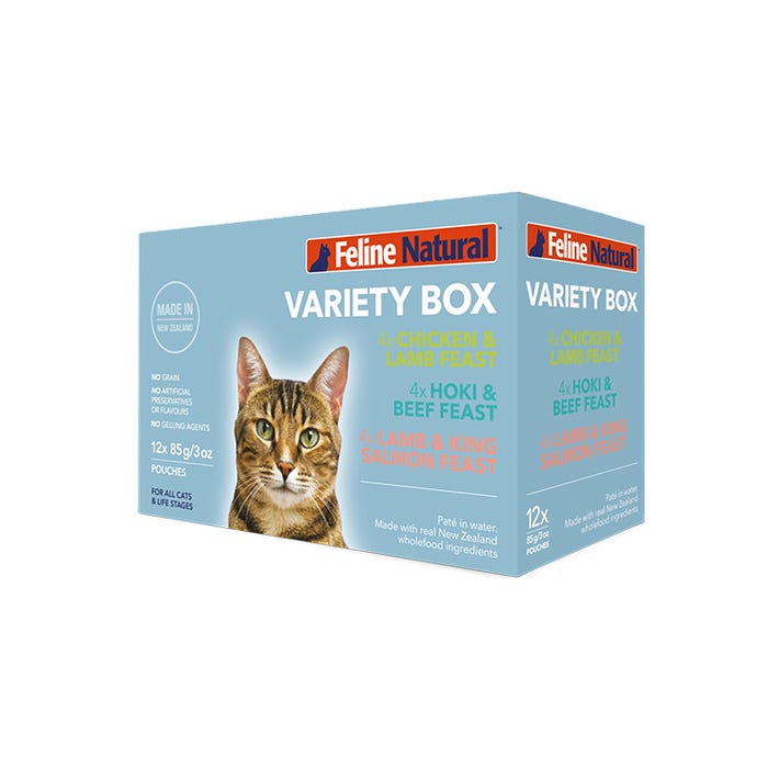 Feline Natural Variety Box - Maokids Pet