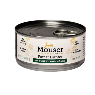 Mouser Forest Hunter Turkey & Mouse Wet Cat Food - Maokids Pet