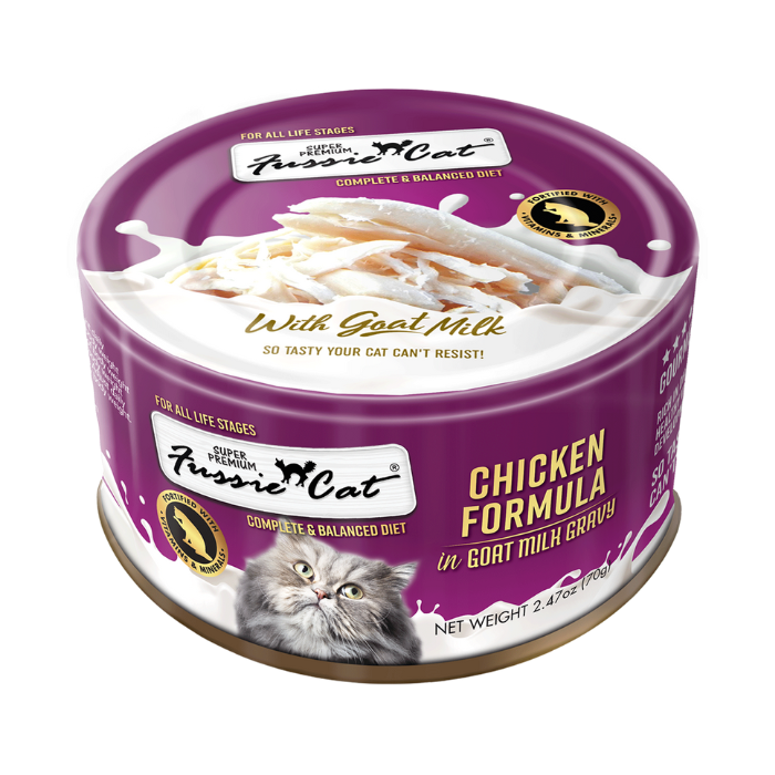 Fussie Cat Chicken Formula in Goat Milk Gravy - Maokids Pet