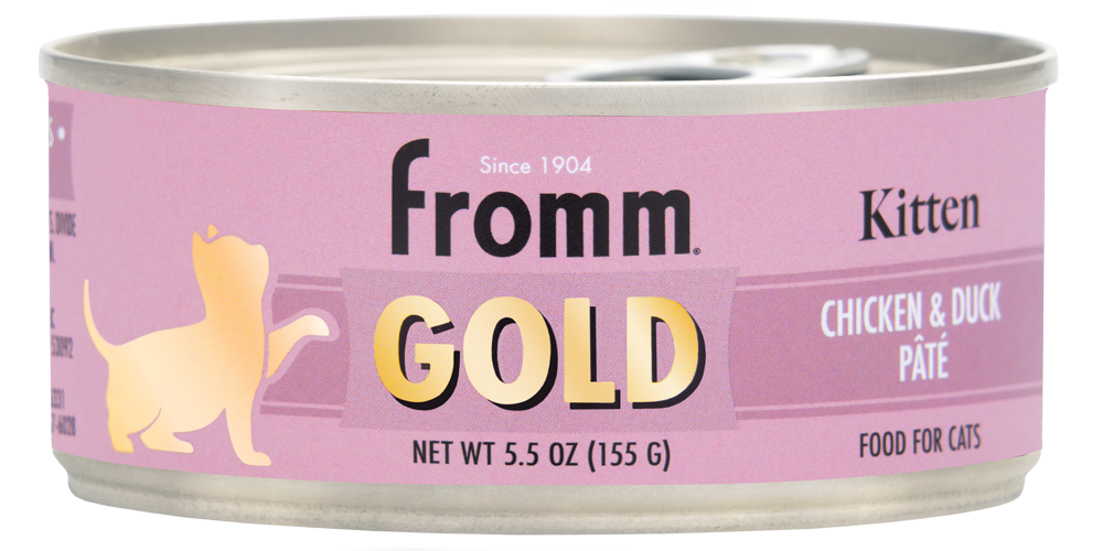 Fromm Gold Wet Kitten Food -Chicken & Duck Pate 5.5oz