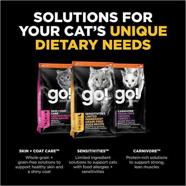 Go! Sensitivities Limited Ingredient Grain Free Duck recipe for cats - Maokids Pet