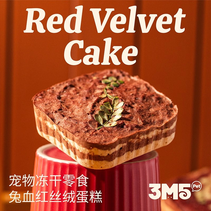 3m5pet Nutrient-Rich Freeze-Dried Pet Cake - 3 Recipes