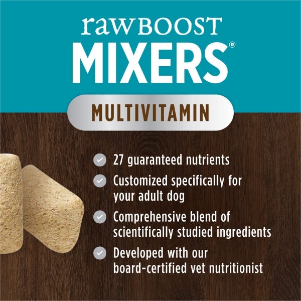 Instinct Raw Boost Mixers Grain Free Multivitamin Topper Dog 5.5oz