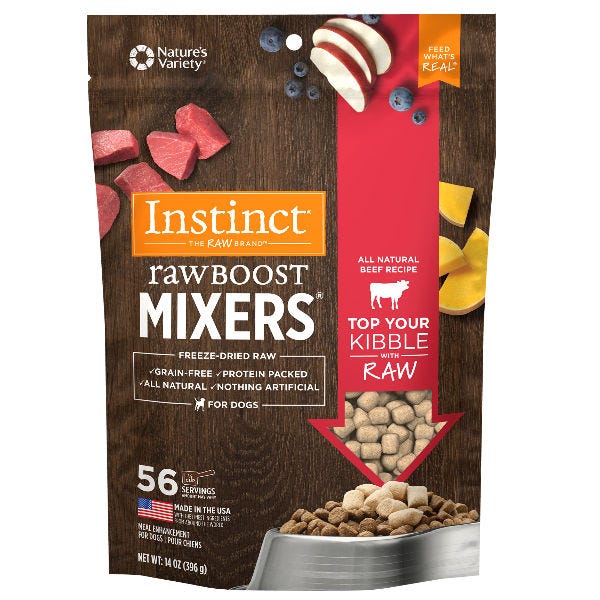 Instinct Raw Boost Mixers All Natural Beef Recipe for Dogs - Maokids Pet