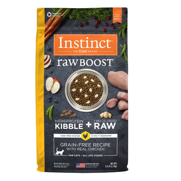 Instinct Raw Boost Grain-Free Recipe with Real Chicken for Cats - Maokids Pet