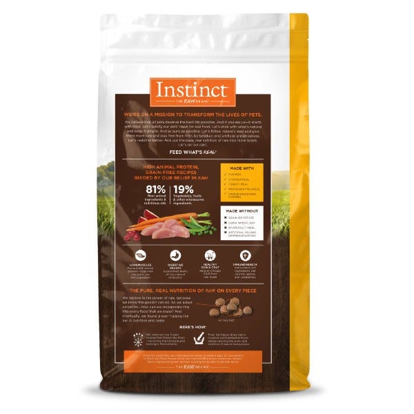 Instinct Cat Food Original Real Chicken Recipe - Maokids Pet