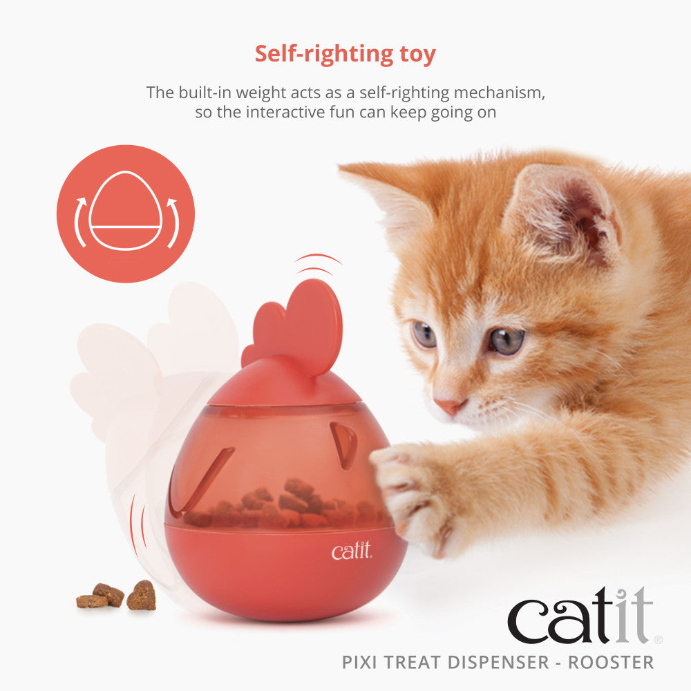 Catit PIXI Treat Dispenser – Rooster - Maokids Pet