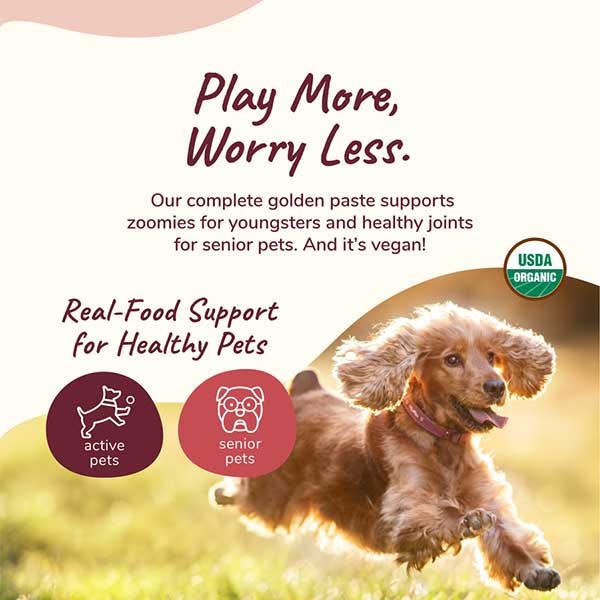 Kin + Kind Organic Healthy Hip & Joint Supplement For Dog & Cat - 4oz - Maokids Pet