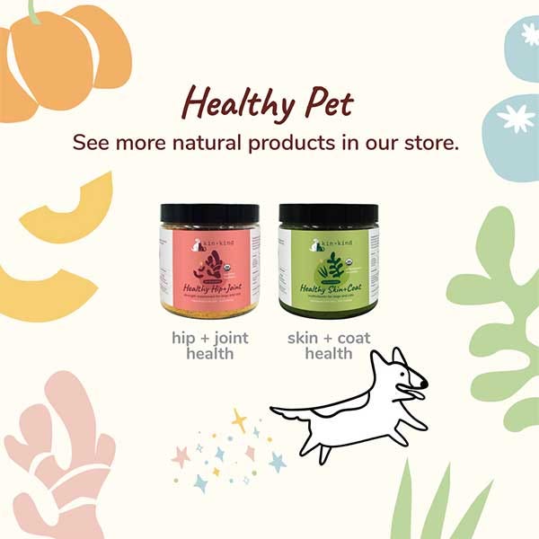 Kin + Kind Organic Healthy Skin & Coat Supplement For Dog & Cat - 4oz - Maokids Pet
