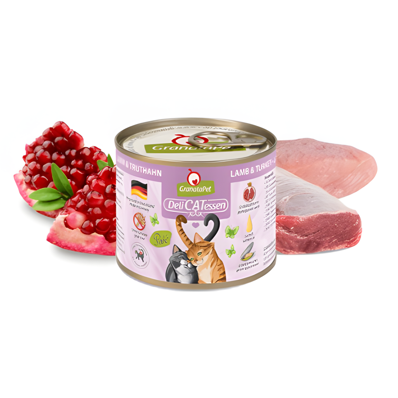 Granatapet DeliCATessen Cat Wet Food - Lamb & Turkey 200g - Maokids Pet