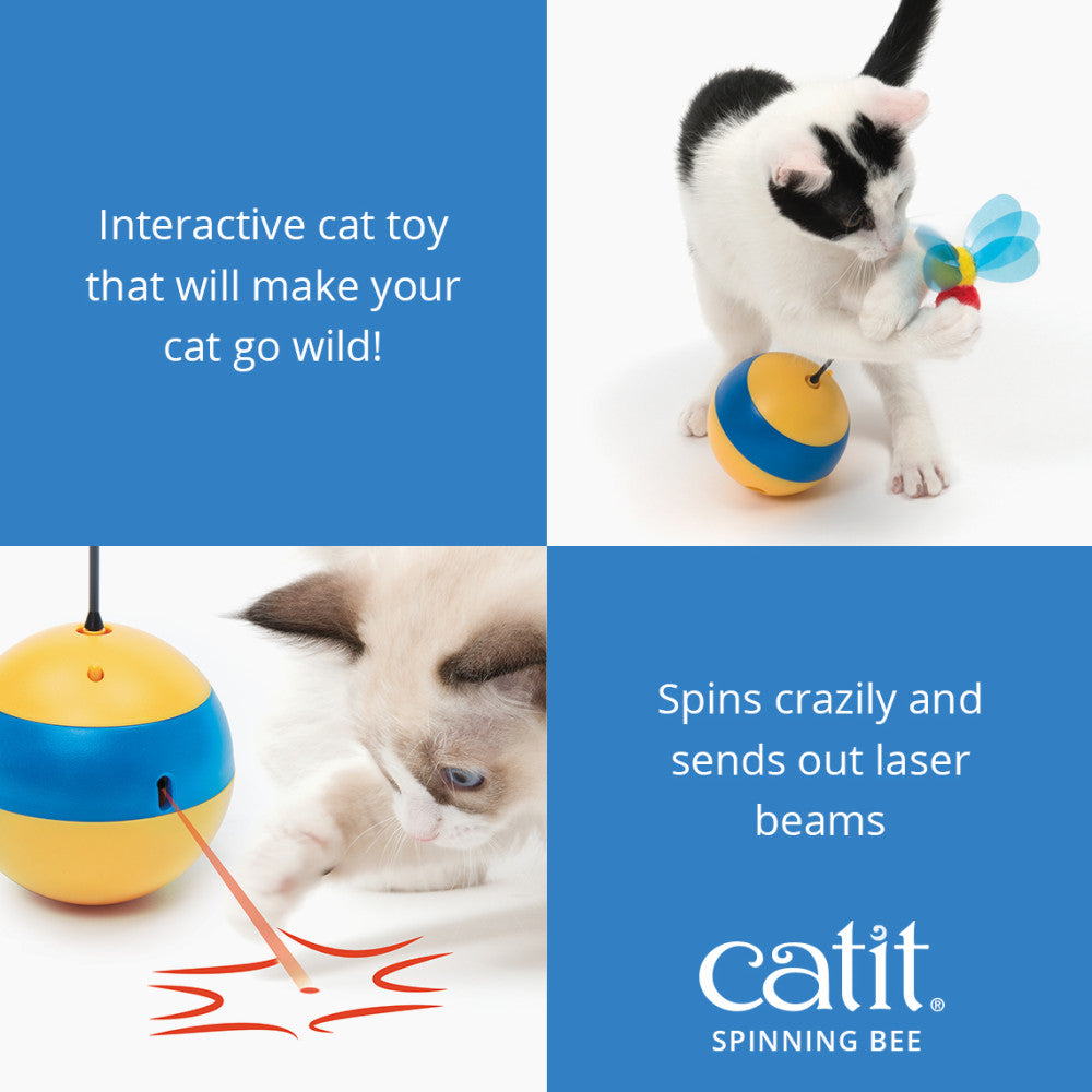Catit Play Spinning Bee - Maokids Pet