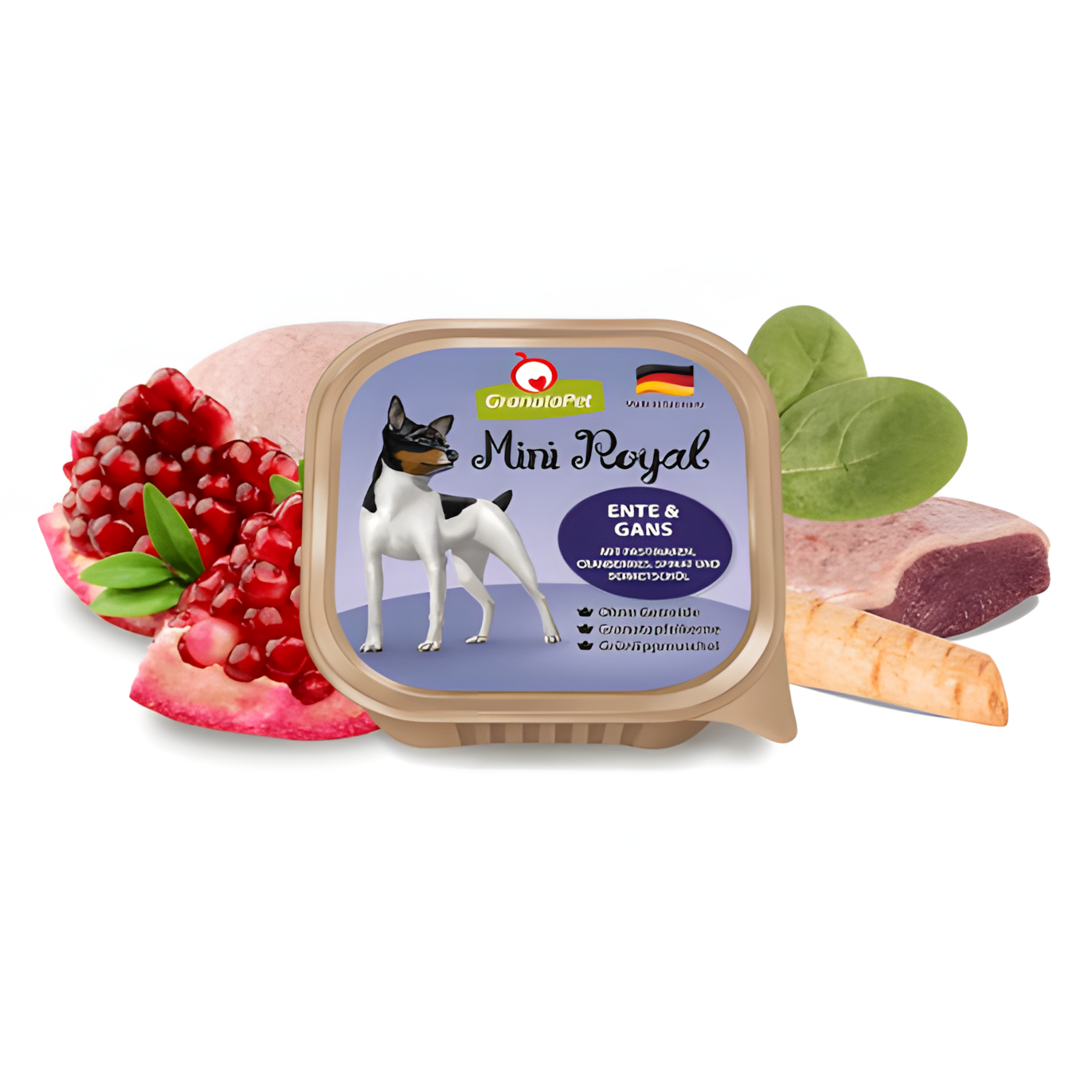 Granatapet Mini Royal Dog Wet Food - Duck & Goose 150g - Maokids Pet