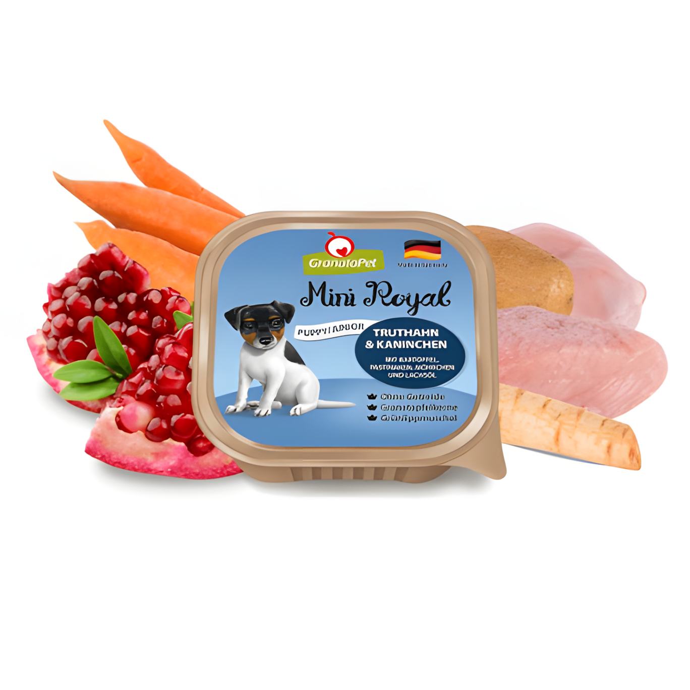 Granatapet Mini Royal Puppy Wet Food - Turkey & Coney 150g - Maokids Pet