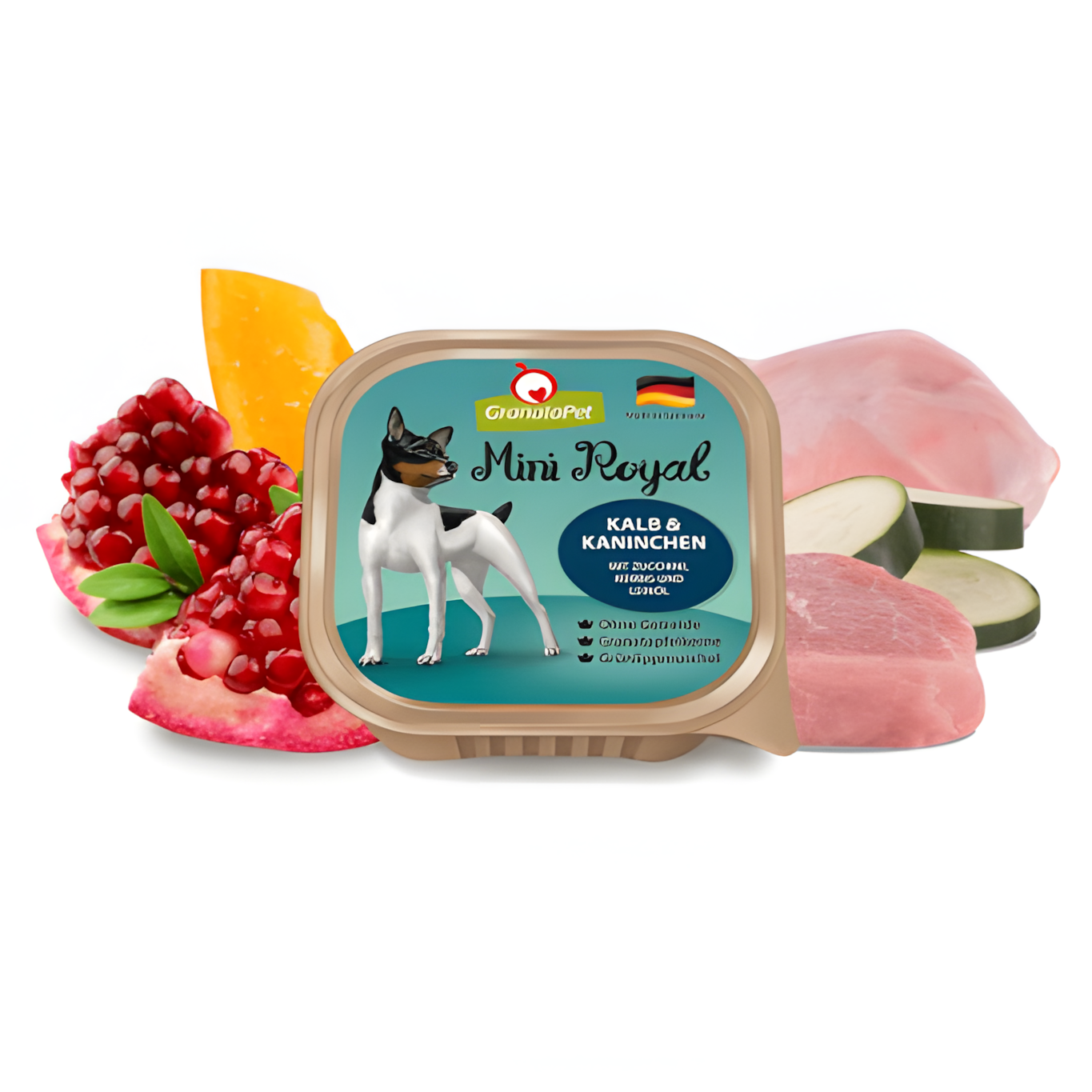 Granatapet Mini Royal Dog Wet Food - Veal & Coney 150g - Maokids Pet