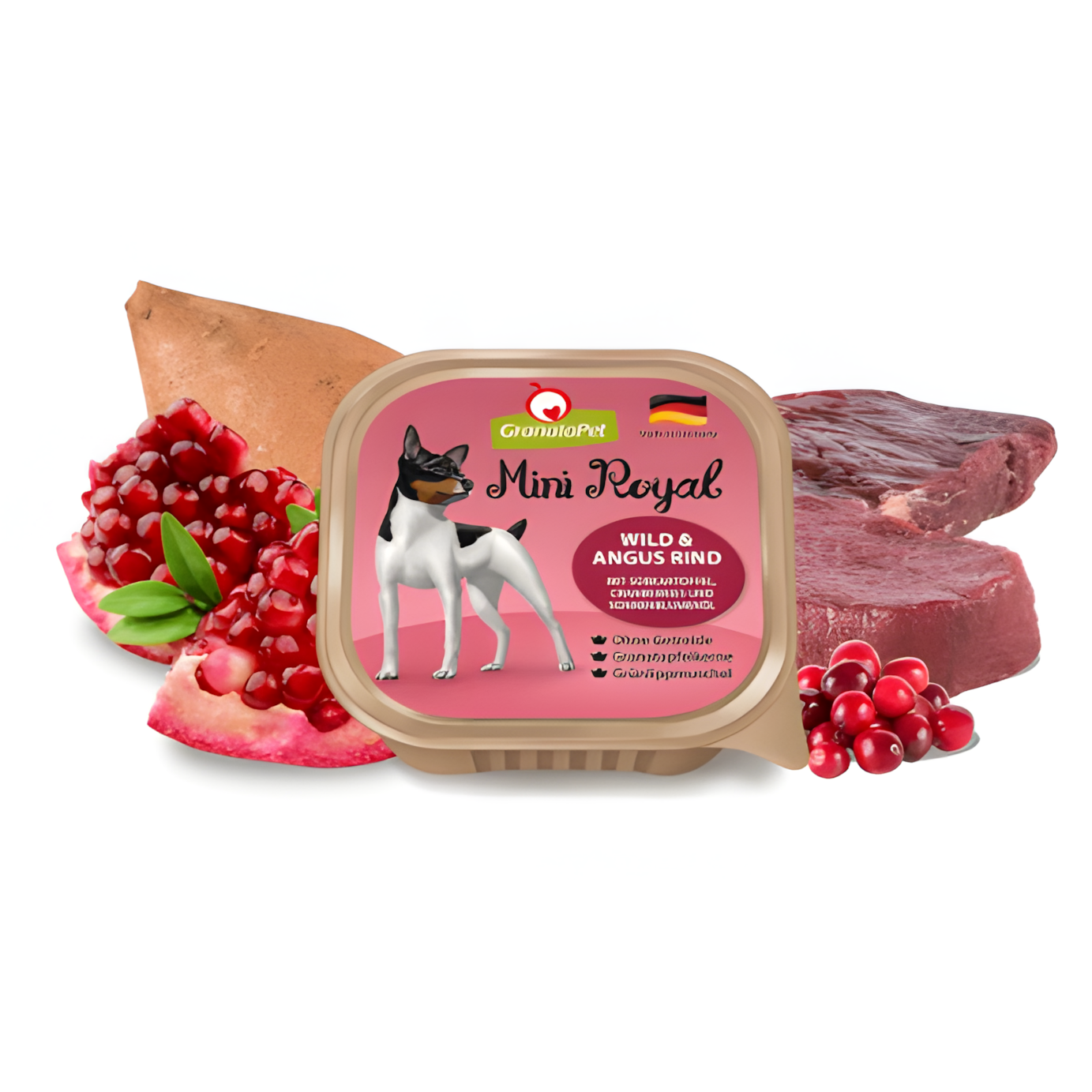 Granatapet Mini Royal Dog Wet Food - Venison & Angus Beef 150g - Maokids Pet