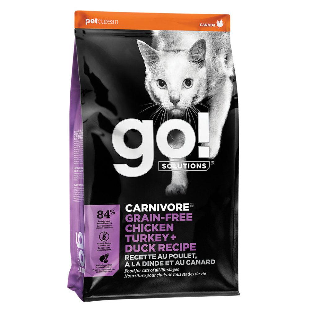 Go! Carnivore Grain Free Chicken, Turkey + Duck Recipe for cats - Maokids Pet