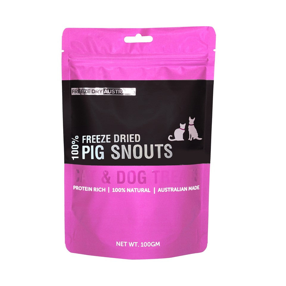 Freeze-Dry Australia's Pig Snouts Treats For Dog & Cat - Maokids Pet
