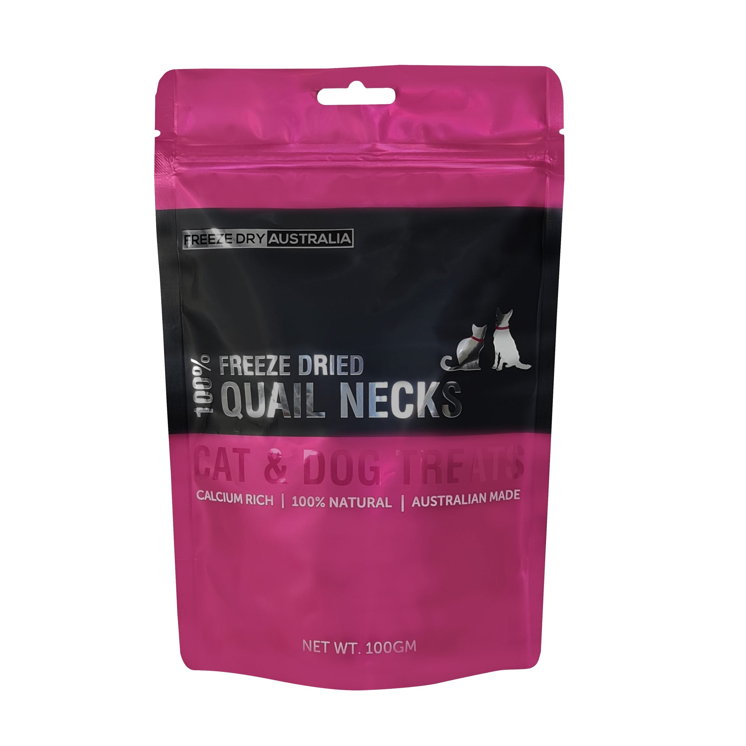 Freeze-Dry Australia's Quail Neck Chews For Dog & Cat - Maokids Pet