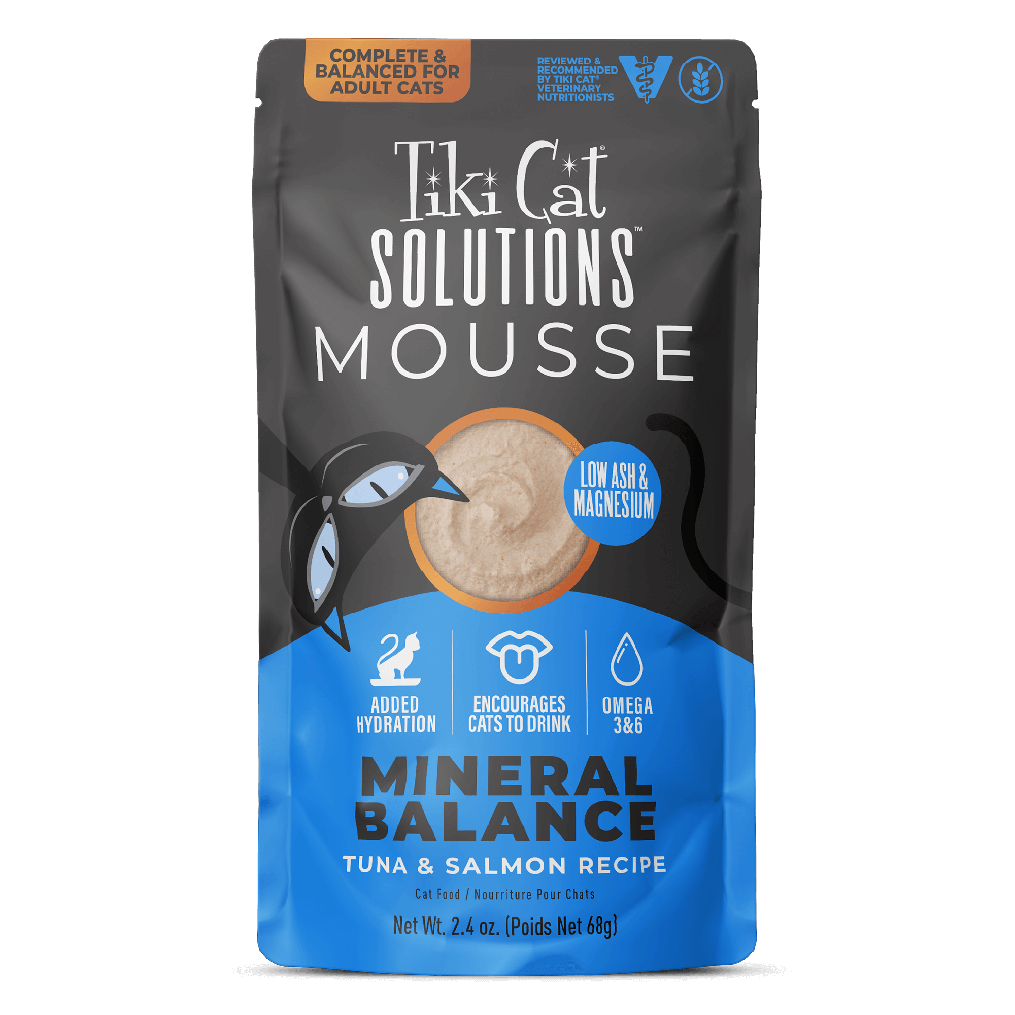 Tiki Cat Solution™ Mineral Balance Tuna & Salmon Recipe Cat Wet Food - 2.4oz