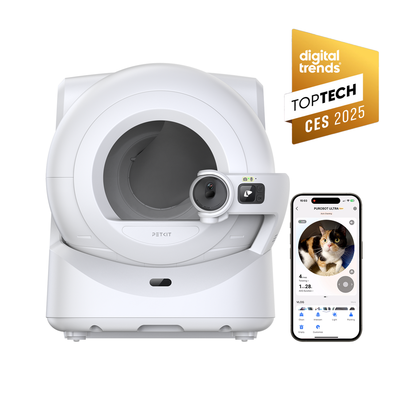 Petkit Purobot Ultra Automatic Cat Litter Box - Maokids Pet