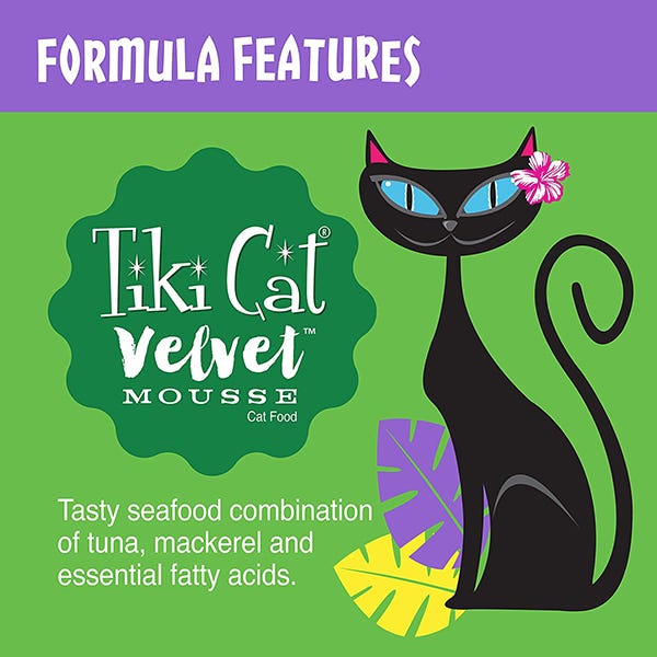 Tiki Cat Velvet Mousse - Tuna & Mackerel