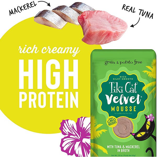 Tiki Cat Velvet Mousse - Tuna & Mackerel