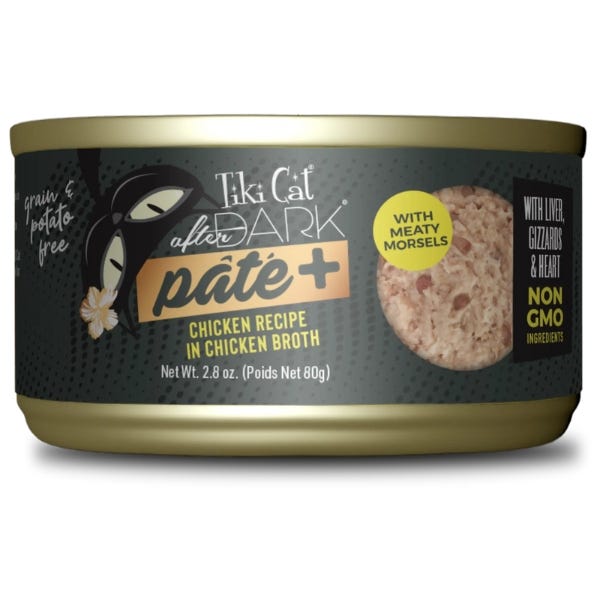 Tiki Cat After Dark Pate+ Wet Cat Food - Chicken