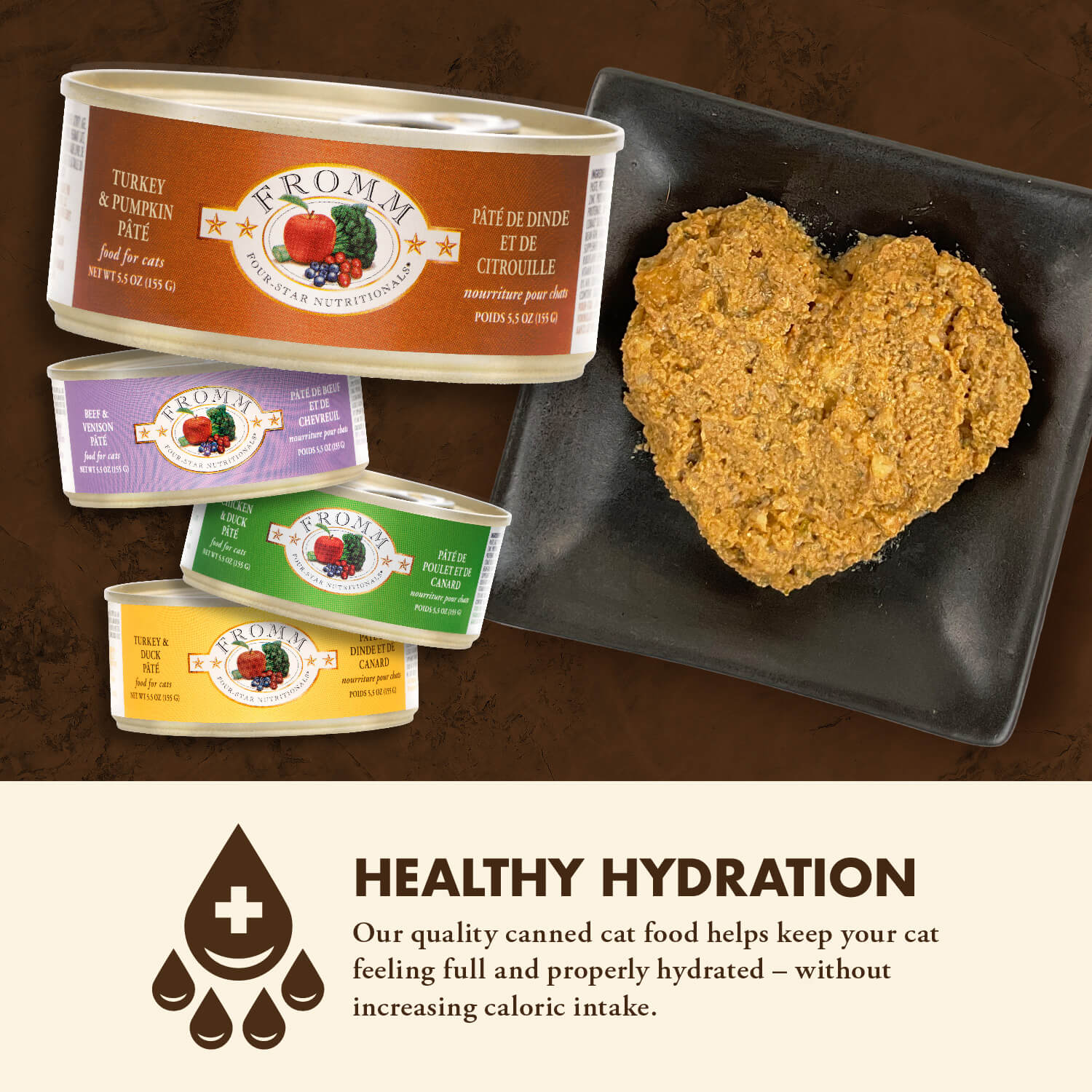 Fromm Four Star Wet Cat Food - Turkey & Pumpkin Pate 5.5oz - Maokids Pet