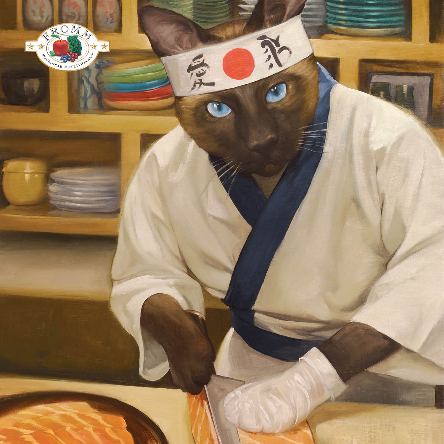 Fromm Shredded Wet Cat Food - Surf & Turf In Gravy Entree 5.5oz - Maokids Pet