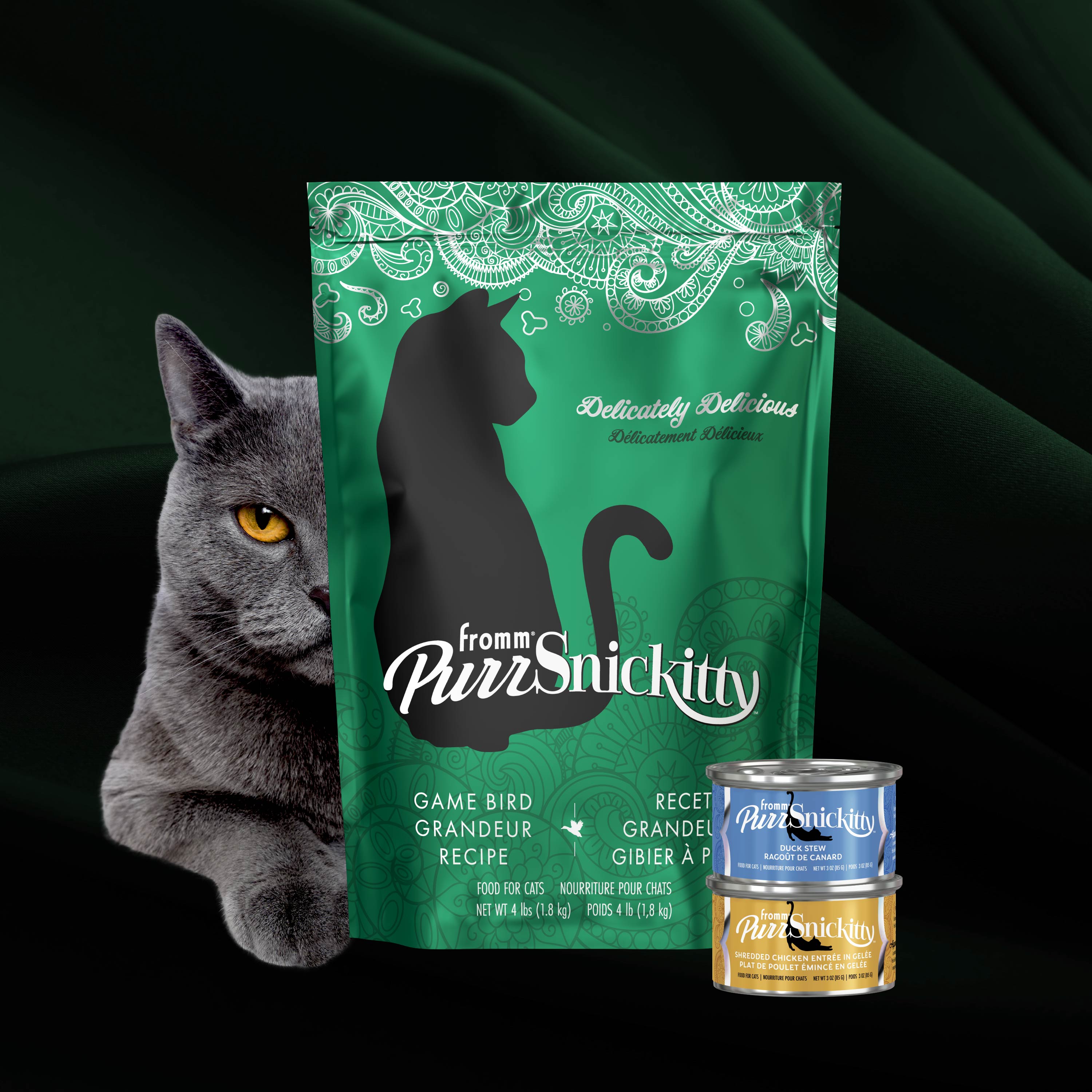 Fromm PurrSnickitty Game Bird Grandeur Cat Dry Food