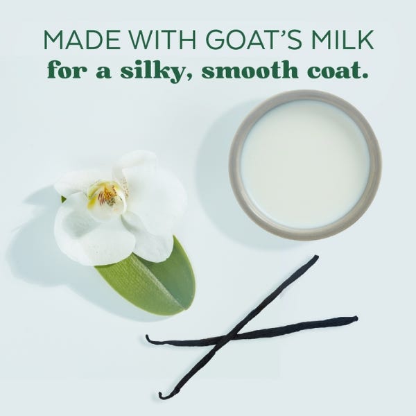 TropiClean Essentials Goat's Milk Hypoallergenic Shampoo For Dog & Cat - 16oz - Maokids Pet