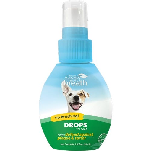 TropiClean Fresh Breath Drops For Dog - Maokids Pet