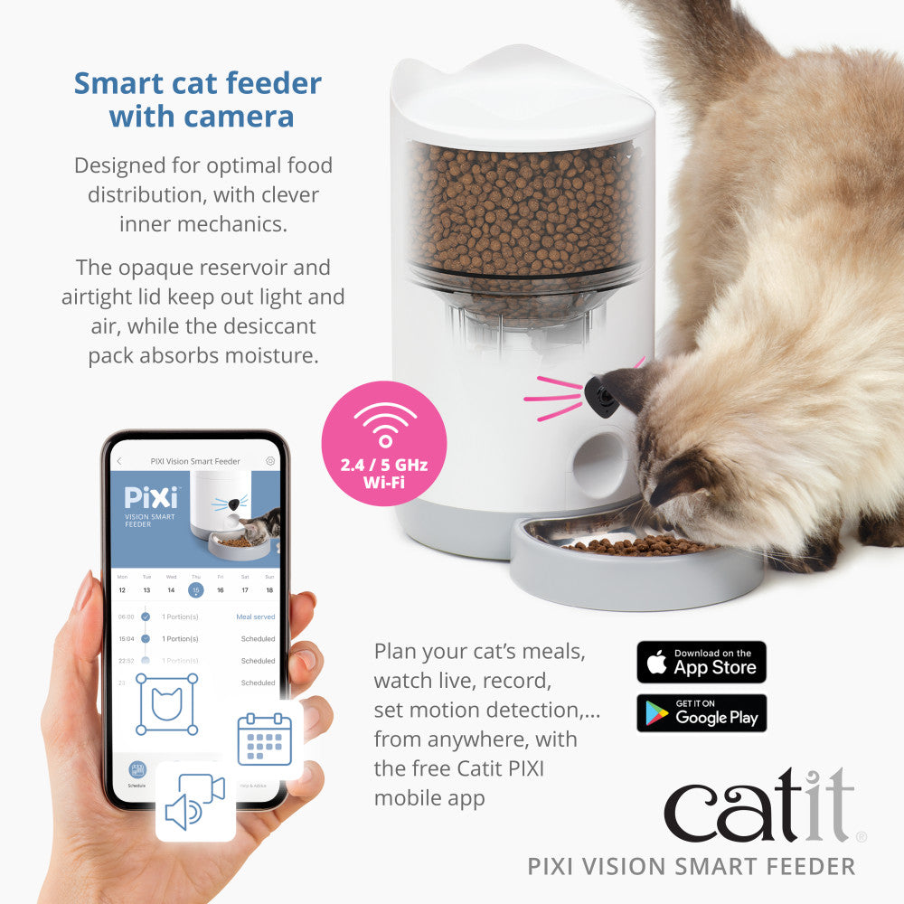 Catit PIXI Vision Smart Feeder 2.0 - Maokids Pet