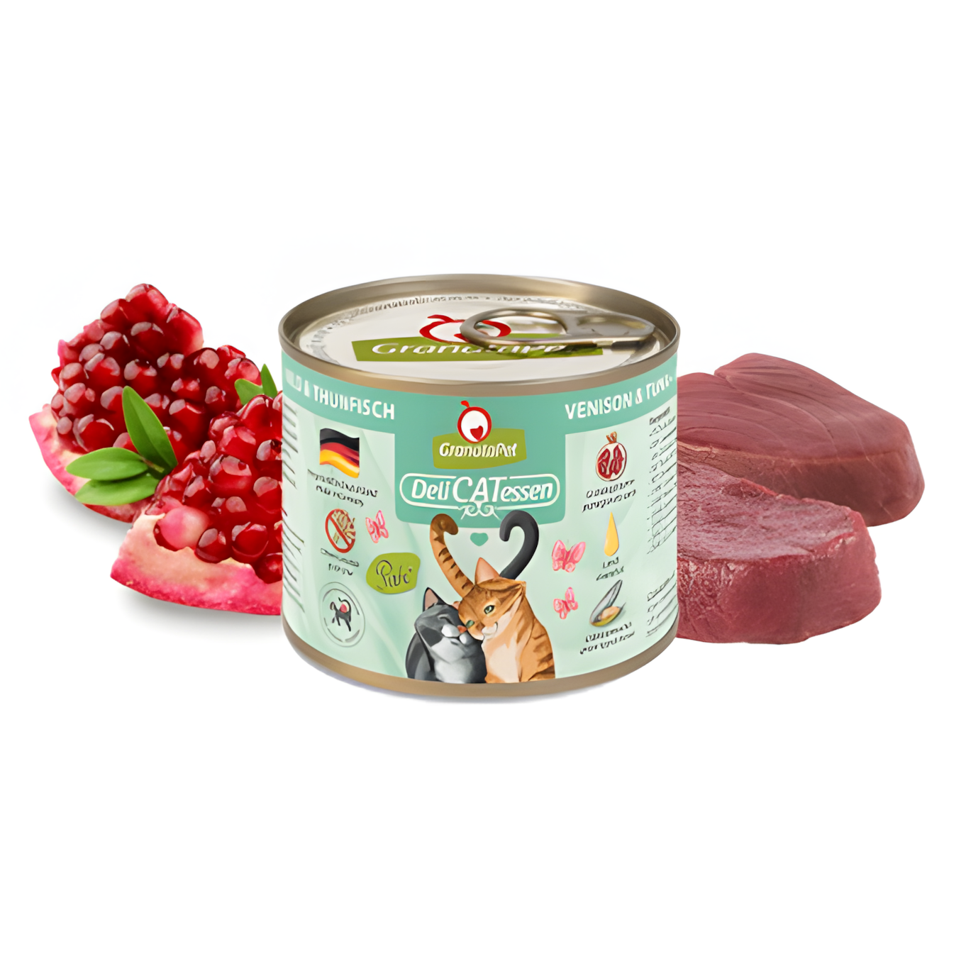 Granatapet DeliCATessen Cat Wet Food - Venison & Tuna 200g - Maokids Pet
