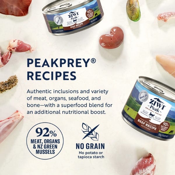 ZIWI Original Series Wet Cat Food - Beef Recipe