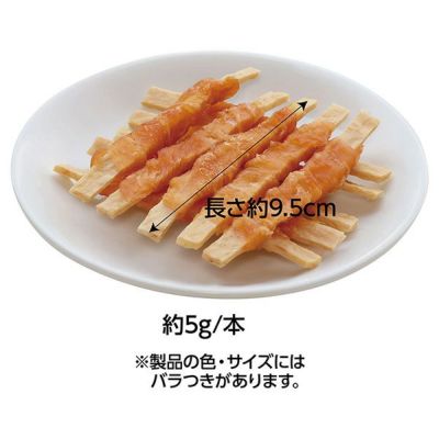 日本Petio 狗狗专用磨牙棒 鸡肉蹄筋卷 12支入