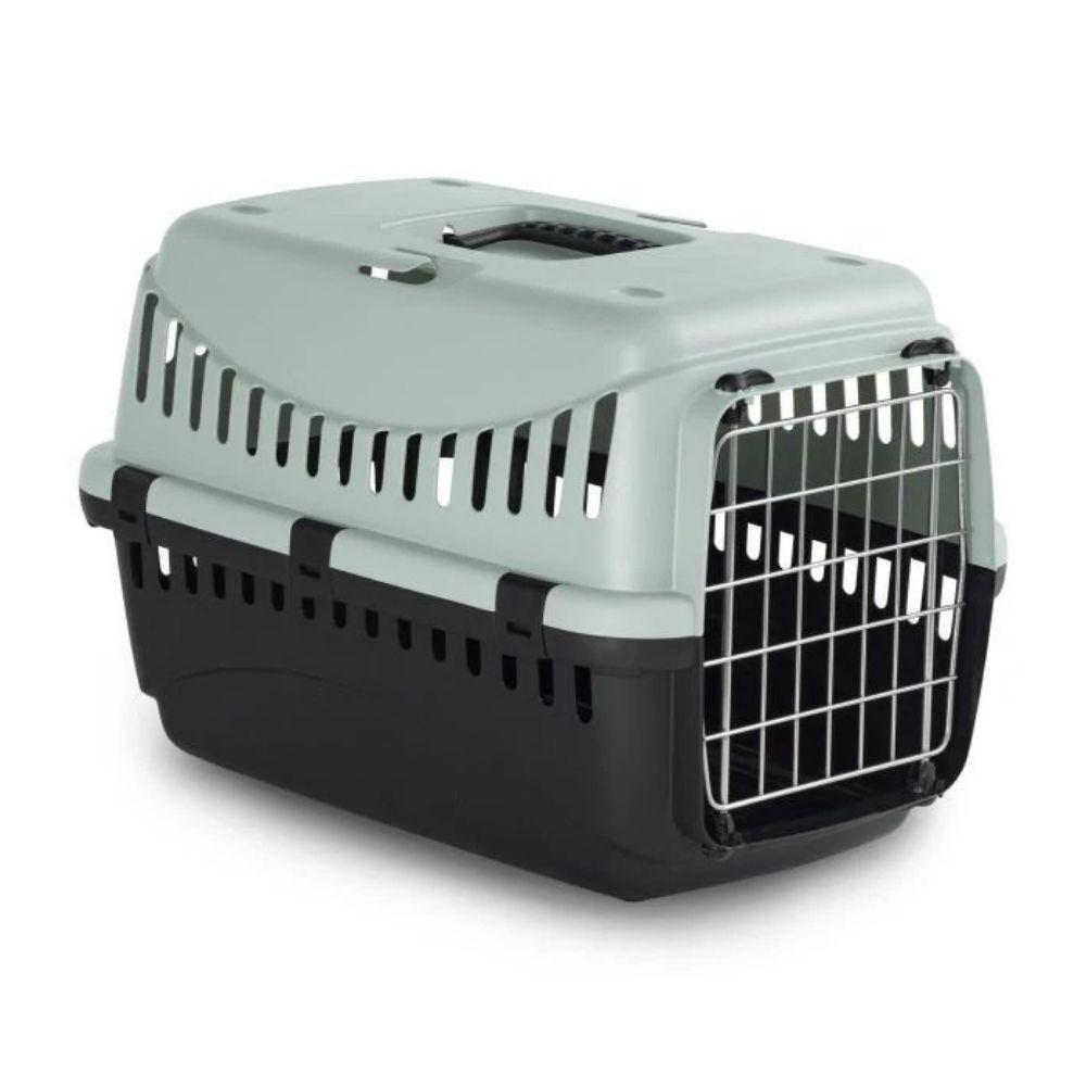 Bergamo Gipsy Eco Metal Door Pet Carrier - Ice Blue - 2 Sizes
