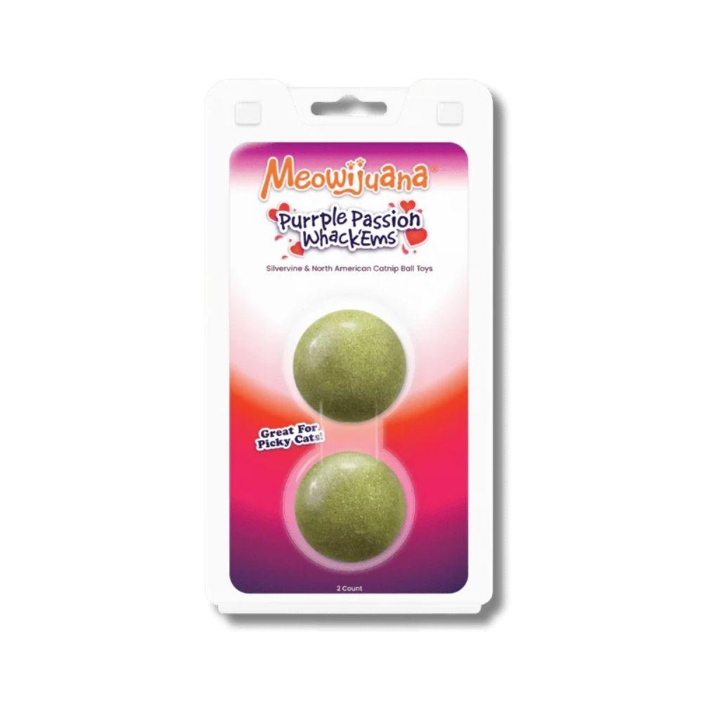 Meowijuana Catnip Compressed "Whack'em" - Purple Passion