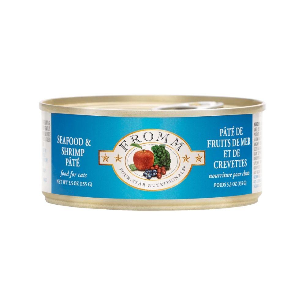 Fromm Four Star Wet Cat Food - Seafood & Shrimp Pate 5.5oz