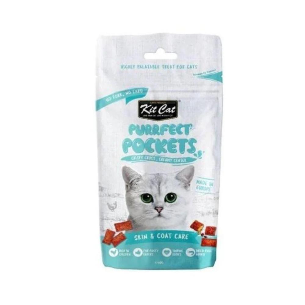 Kitcat 功能性夹心饼干 猫咪专用 训练日常零食必备 毛发健康